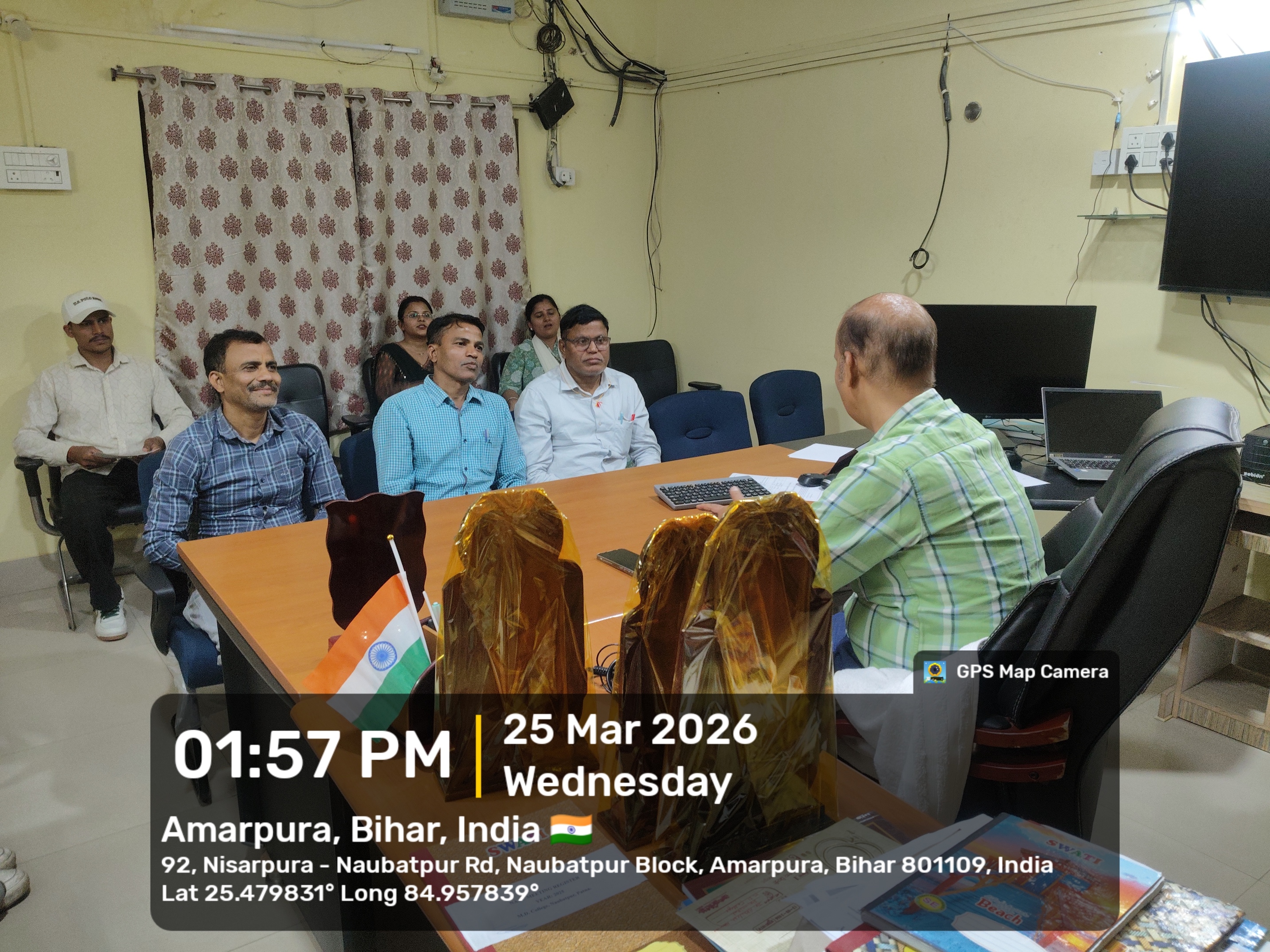 Dated on 25th march 2026 Our alumni were very happy to meet with our Principal sir Dr. Akhilesh kumar and shared their old memories. - Image 3